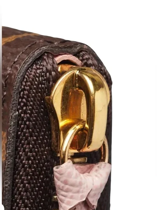 Louis Vuitton Monogram Clémence Wallet Pink Zip-Around Wallet - Picture 5 of 10